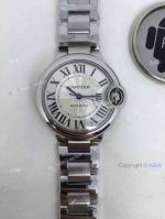 Replica Swiss Grade Cartier Ballon Bleu Ladies Watch Silver Dial